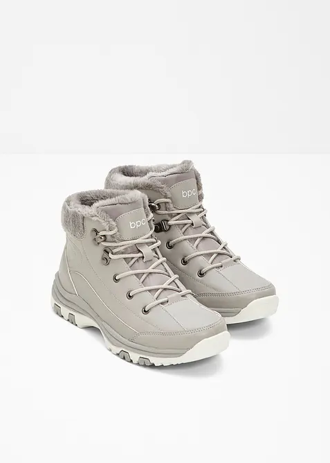 Scarponcini stringati foderati, bonprix