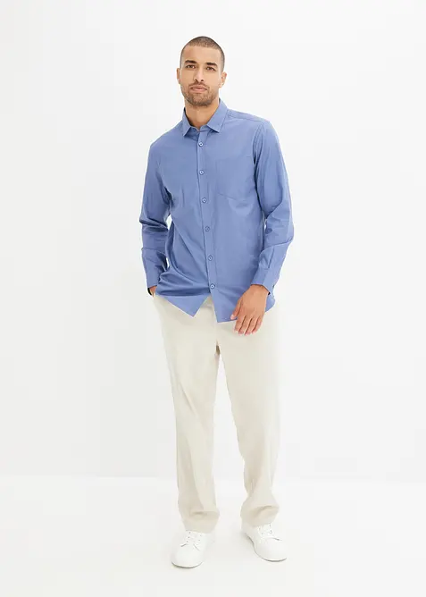 Camicia a maniche lunghe in puro cotone, bonprix