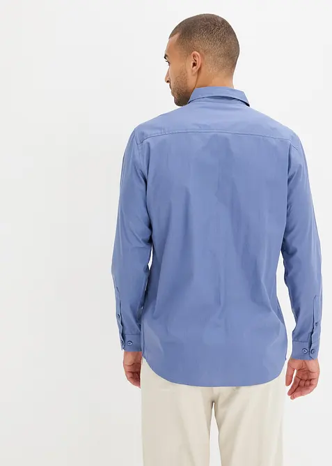 Camicia a maniche lunghe in puro cotone, bonprix