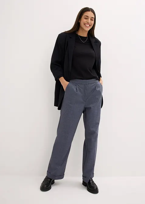 Maglia a maniche lunghe con puro cotone biologico (pacco da 2), bonprix