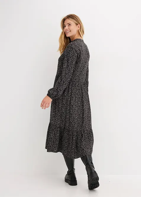 Abito midi in viscosa, bonprix