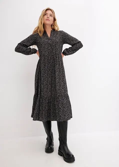 Abito midi in viscosa, bonprix