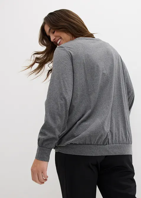 Maglia ampia a maniche lunghe per lo sport, bonprix