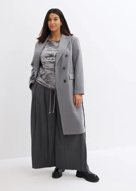 Maglia a maniche lunghe in misto cotone, bonprix