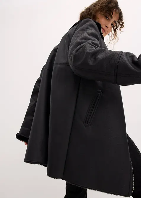 Giacca di montone sintetico, bonprix