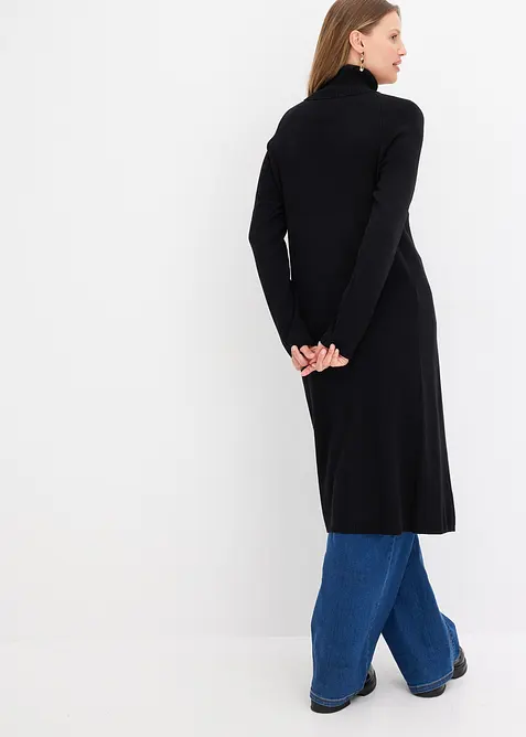 Maglione lungo con spacco, bonprix