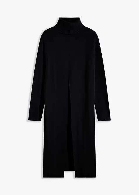 Maglione lungo con spacco, bonprix