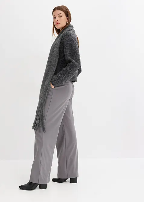 Maglione in morbido filato grosso misto lana, bonprix