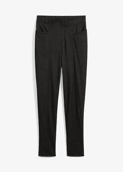 Leggings termici morbidi effetto jeans, bonprix