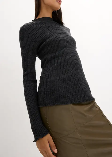 Maglione in finissima lana merino, bonprix