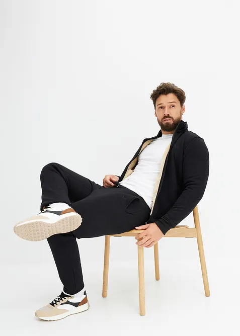 Tuta sportiva invernale con fodera in pile morbido, bonprix