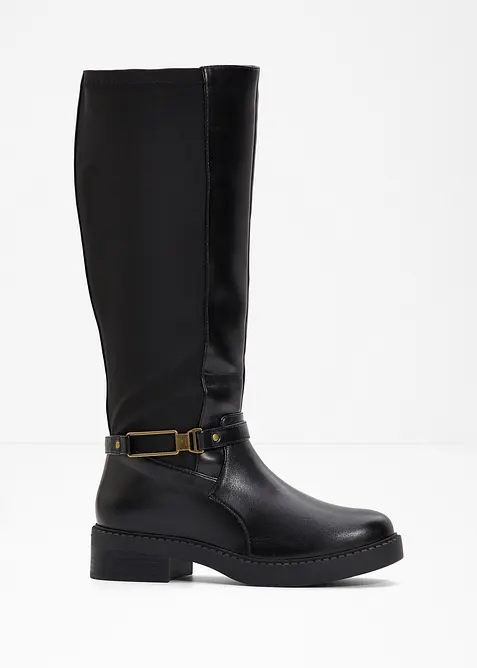 Stivali con gambale largo, bonprix