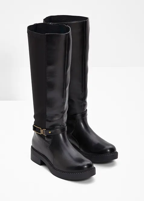 Stivali con gambale largo, bonprix