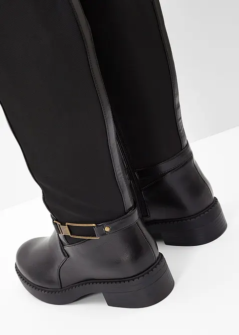 Stivali con gambale largo, bonprix