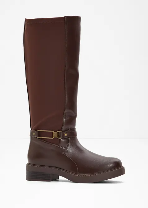 Stivali con gambale largo, bonprix