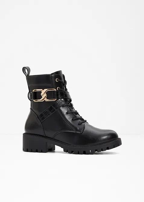 Scarponcini con fibbia, bonprix