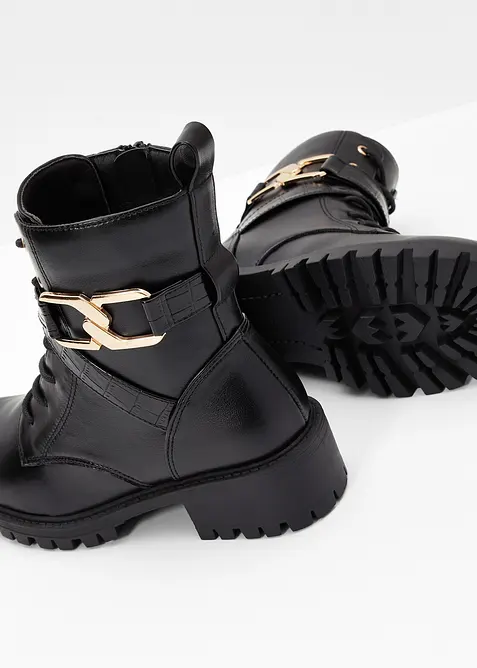 Scarponcini con fibbia, bonprix