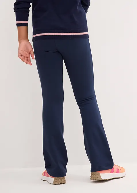 Leggings termici con interno garzato, flared, bonprix