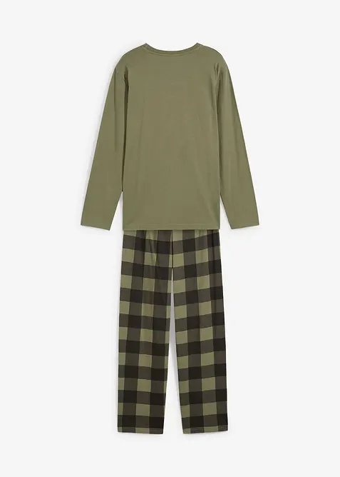 Pigiama in puro cotone biologico, bonprix