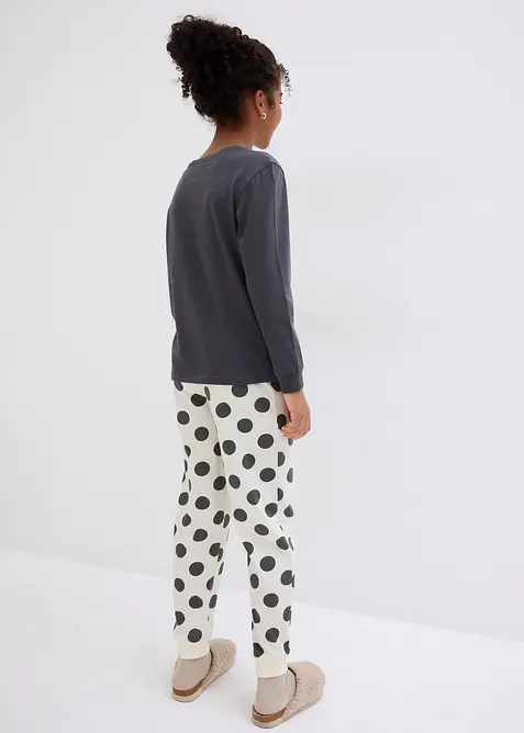 Pigiama in puro cotone biologico, bonprix