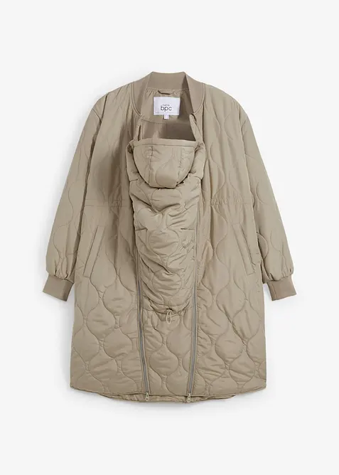 Giubbotto prémaman leggero 3 in 1 con inserto babywearing, bonprix