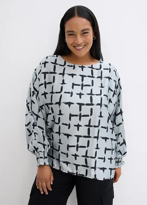 Blusa con maniche a pipistrello, bonprix