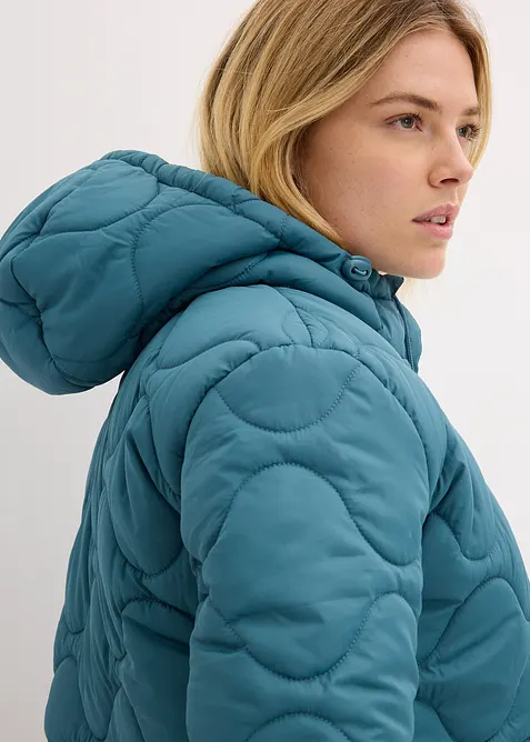 Giacca trapuntata con cappuccio, bonprix