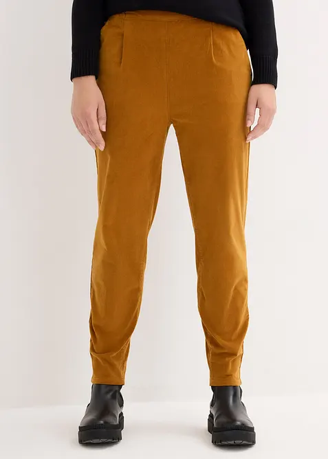 Pantaloni in velluto a coste di cotone biologico, bonprix