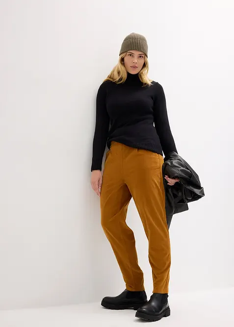 Pantaloni in velluto a coste di cotone biologico, bonprix