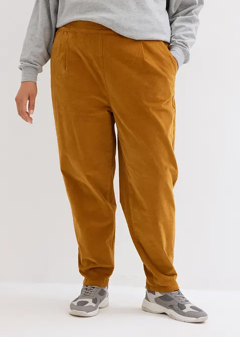Pantaloni in velluto a coste di cotone biologico, bonprix