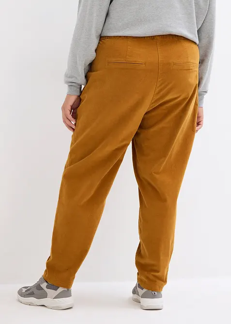 Pantaloni in velluto a coste di cotone biologico, bonprix
