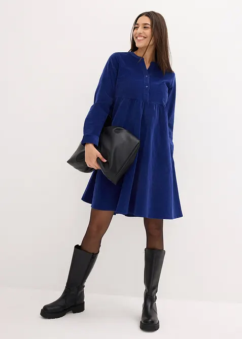 Abito in velluto di cotone a coste, bonprix