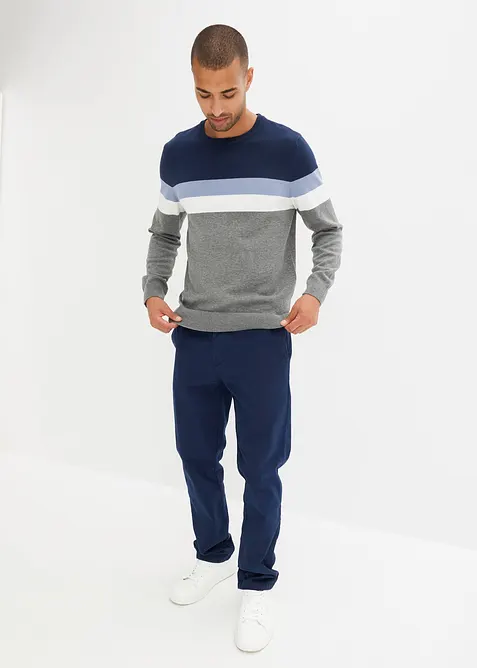 Maglione in filato fine con puro cotone, bonprix