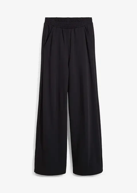 Pantaloni in felpa di misto cotone, bonprix