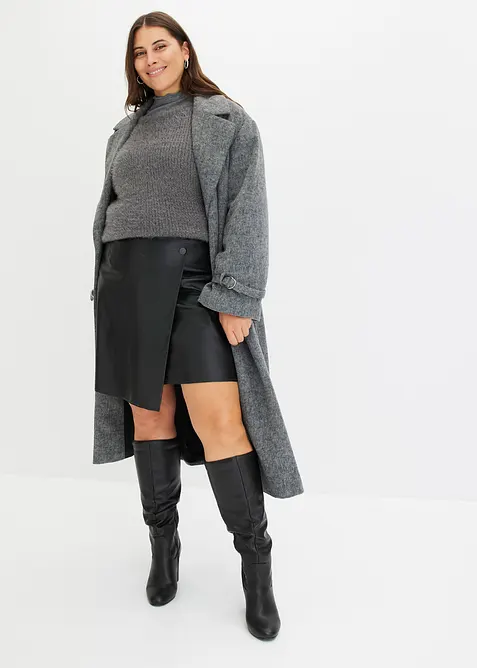 Gonna in similpelle, bonprix