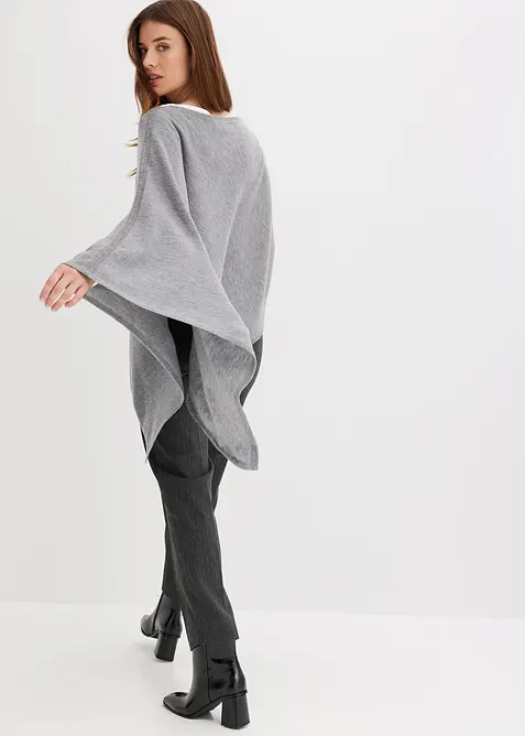 Poncho in lana, bonprix