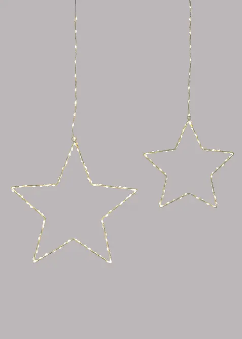 Set decorazioni da appendere LED, bonprix