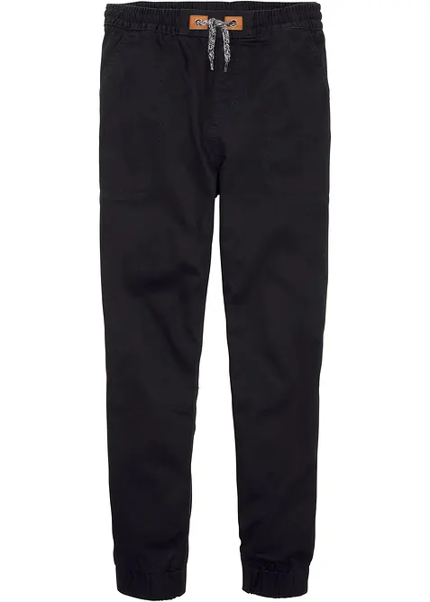 Pantaloni termici foderati in jersey, regular fit, bonprix