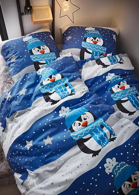 Biancheria da letto con motivi invernali, bonprix