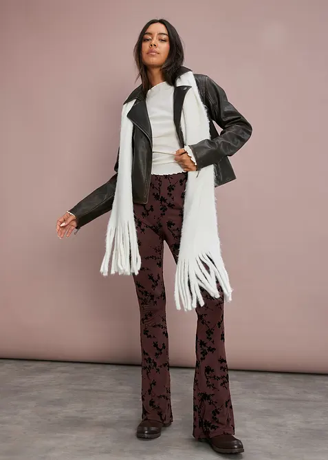 Leggings svasati in viscosa morbida, bonprix