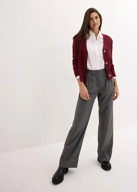 Cardigan a coste, bonprix