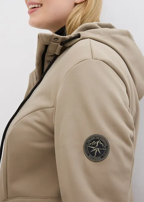 Parka in softshell super elasticizzato idrorepellente, bonprix