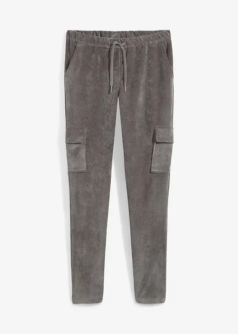 Pantaloni con elastico in vita in velluto a coste, bonprix