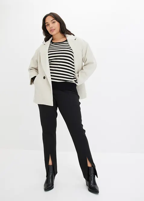 Maglione morbido in filato fine misto viscosa, bonprix