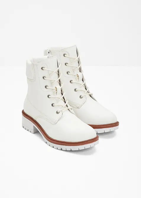 Scarponcini stringati foderati, bonprix