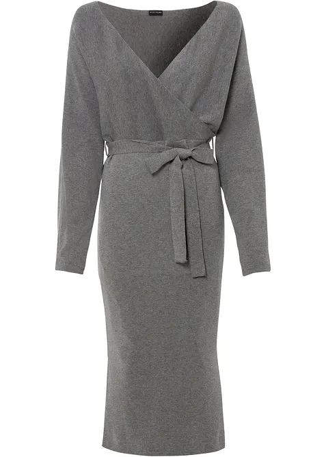 Abito in maglia fluente di misto viscosa, bonprix