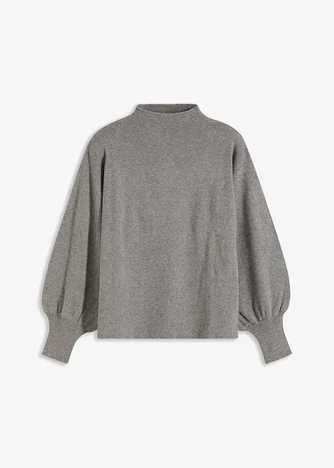 Maglione oversize in misto viscosa, bonprix