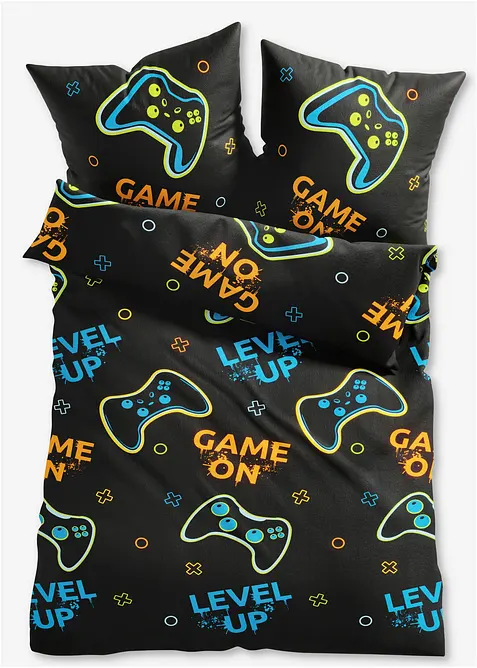 Biancheria da letto in fantasia gamer, bonprix