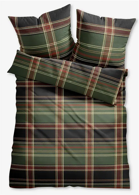 Biancheria da letto a quadri, bonprix