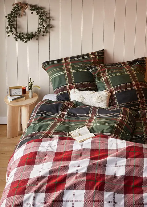 Biancheria da letto a quadri, bonprix